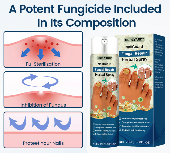 🔥Ourlyard® NailGuard Fungal Repair Herbal Spray