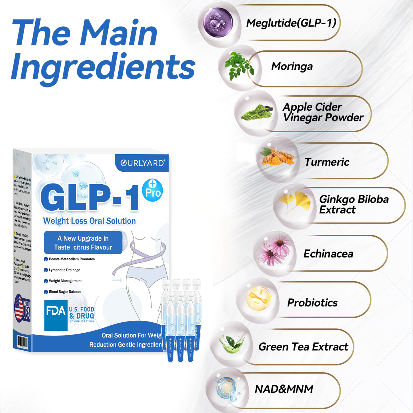 🎁Ourlyard® GLP-1 Pro Weight Loss Oral Solution – Visible results in 7 days, no side effects, suitable for all age groups 🌹🌹
