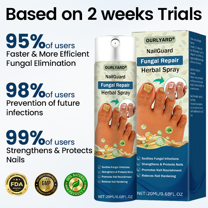 🔥Ourlyard® NailGuard Fungal Repair Herbal Spray