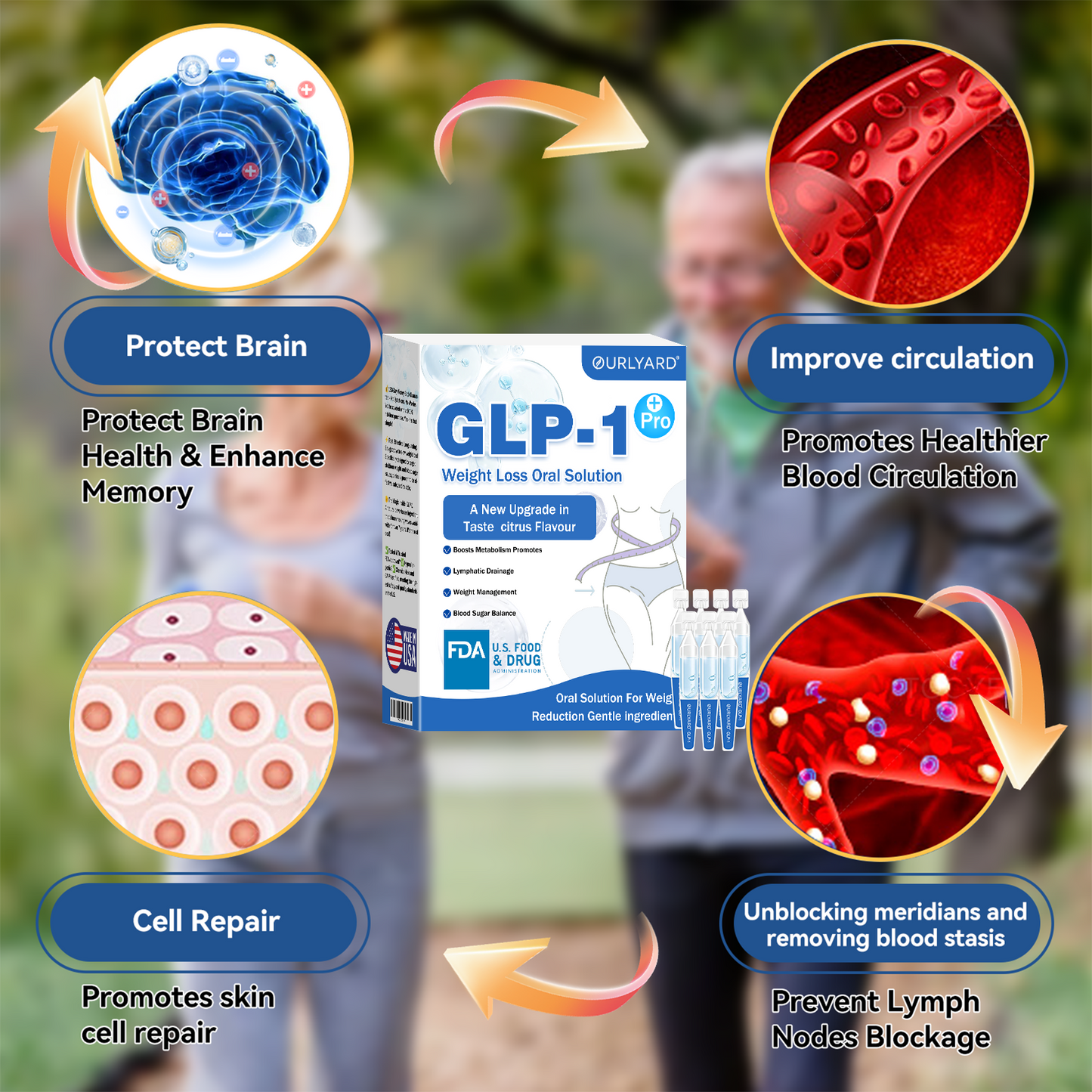 🎁Ourlyard® GLP-1 Pro Weight Loss Oral Solution – Visible results in 7 days, no side effects, suitable for all age groups 🌹🌹