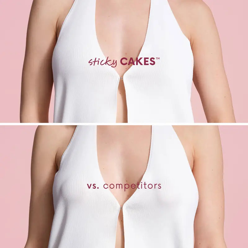 💕Sticky Silicone Nipple Covers – No-Glue Adhesive, Seamless, Skin-Safe & Reusable