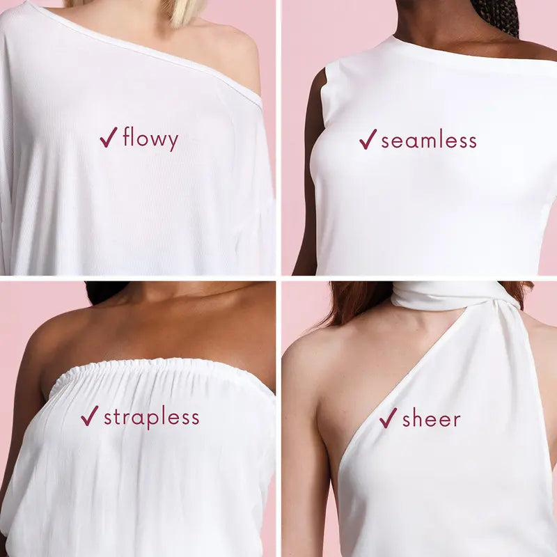 💕Sticky Silicone Nipple Covers – No-Glue Adhesive, Seamless, Skin-Safe & Reusable